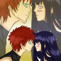 Gaara and Hinata Such a kawai couple